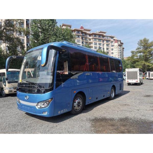 Используемые автобусы Тойота более высокие для мест тренера XMQ6802 35 автобуса Kinglong автомобиля правого привода Филиппин Hiace мини