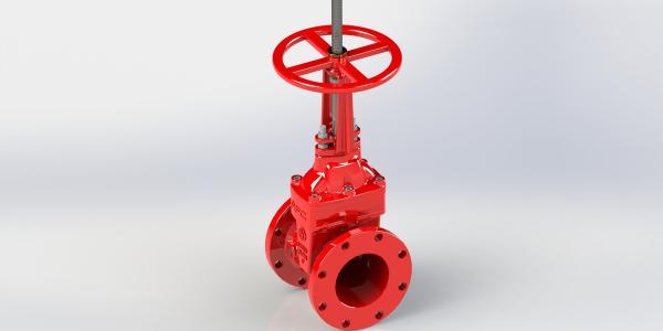 Fusion Bonded Epoxy Coating Gate Valve Ul Fm Approved Ductile Iron