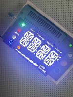 0Affichage LED alphanumérique de hauteur de 56 pouces pour les exigences de surface de couleur noire ou grise