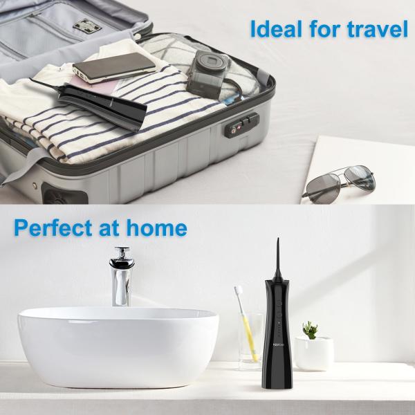 Multi Nozzles High Pressure Water Flosser for Oral Irrigation and Teeth Cleaning