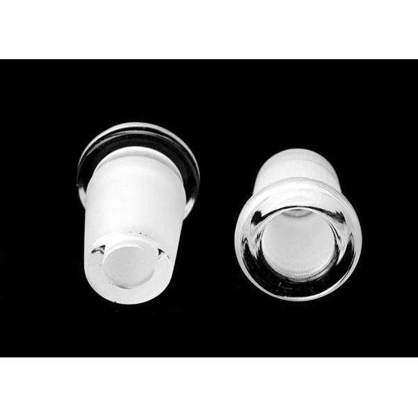 Clear Glass Bongs Accessories 18mm Male To 14mm Female Reducer Mini Converter