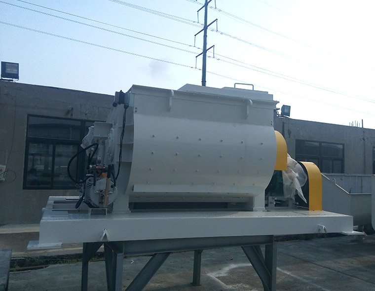 JS750 Twin Shaft Concrete Mixer High Wear Resistant With Multi Stage Shaft Seal
