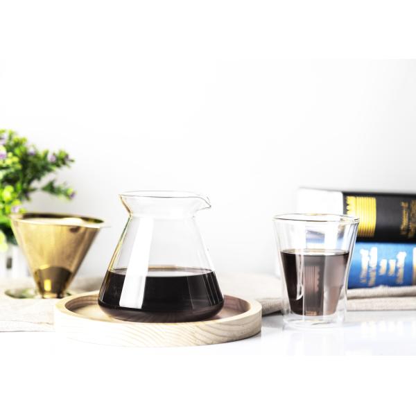 Tangson 500ml Glass Drip Coffee Maker, Borosilicate Coffee Mug Household Use