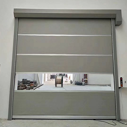 PVC Curtain Industrial High Speed Door Easy Clean For Food Processing Facilities