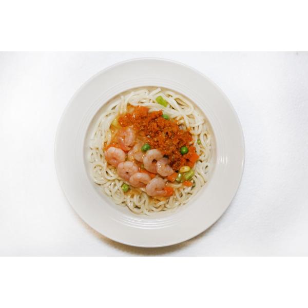 Cangrejo Roe And Shrimp Noodle del recalentamiento de la microonda del OEM