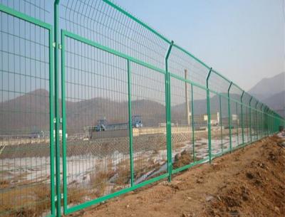 Fio material soldado 3mm de Mesh Garden Fencing Metal Frame do verde para a exploração agrícola