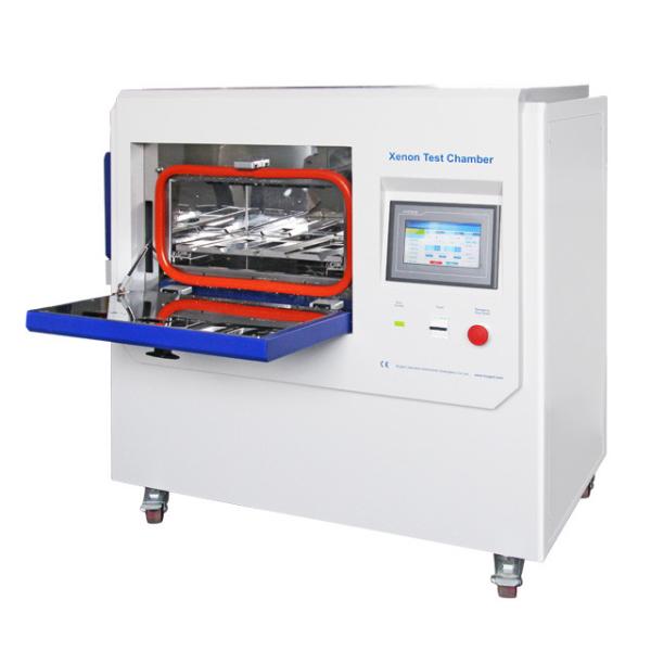 Air Cooled Xenon Lamp Aging Test Chamber With Water Spray For Color Fastness