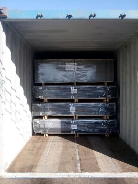 2.2m HY Rib Construction Joint Galvanized 14-20mm Rib Height 90mm Distance