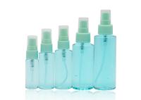 o pulverizador 20ml plástico recarregável transparente engarrafa o ombro liso da garrafa do pulverizador do ANIMAL DE ESTIMAÇÃO