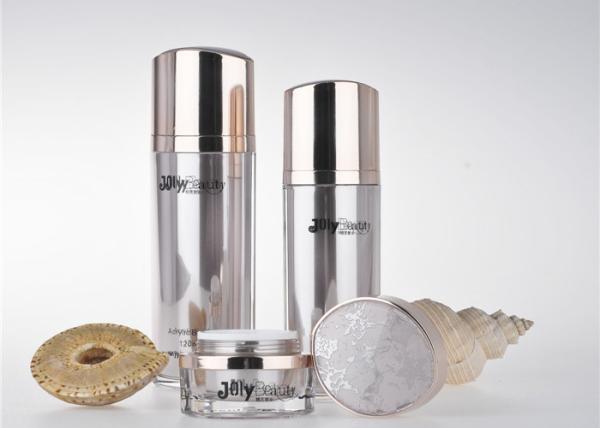 Irregular Shape Mini Cosmetic Containers 15ml Makeup Pump Bottle
