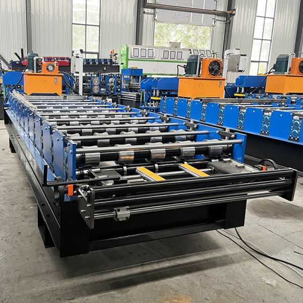 1000mm Width Roofing Sheet Roll Forming Machine with 11 Roller Stations and 380V/50HZ/3PHASE Voltage