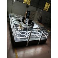 Projeto livre do ODM do armário da mostra da exposição do telefone celular do MDF