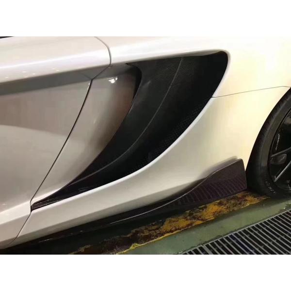Kit de carrosserie en fibre de carbone de haute qualité pour McLaren MP4-12C Mp4-12c Fibre de carbone avant pelle arrière diffuseur jupe latérale