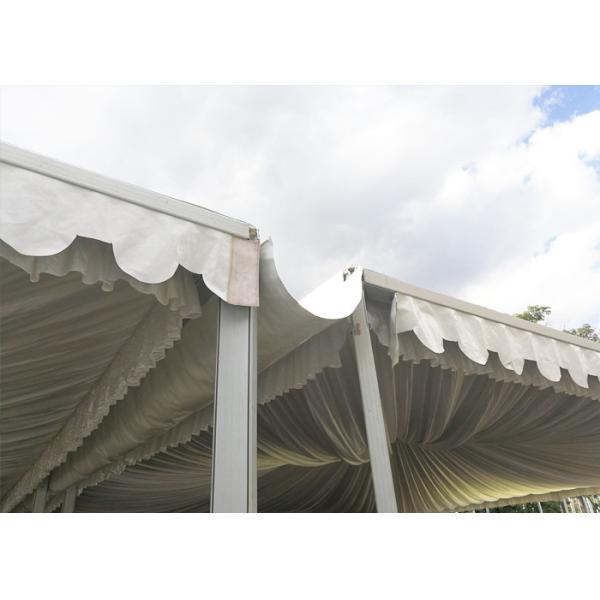 Rain proof Bline Tent Alpain Tent With Roof Rain gutters Commercial Party Tent 100 People Capacity