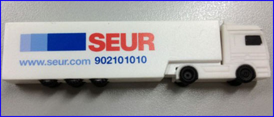 Plastic Truck Design USB Thumb Drive 1GB 2GB 4GB 8GB 16GB 32GB