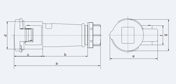 IP44 CEE/IEC Мужчины и женщины Промышленные розетки Внешние водонепроницаемые соединители
