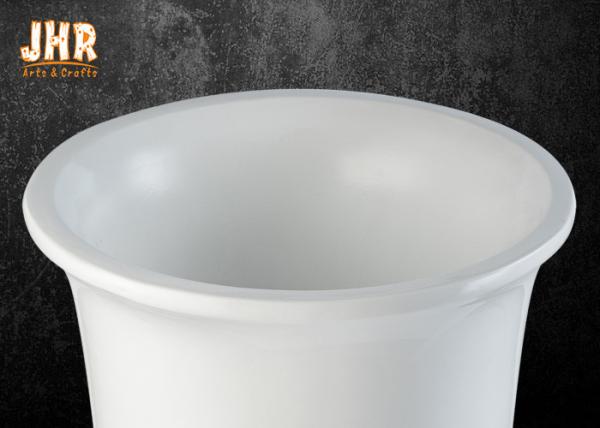 Matte White Fiberglass Planters Homewares Decorative Items Wedding Centerpiece Table Vase
