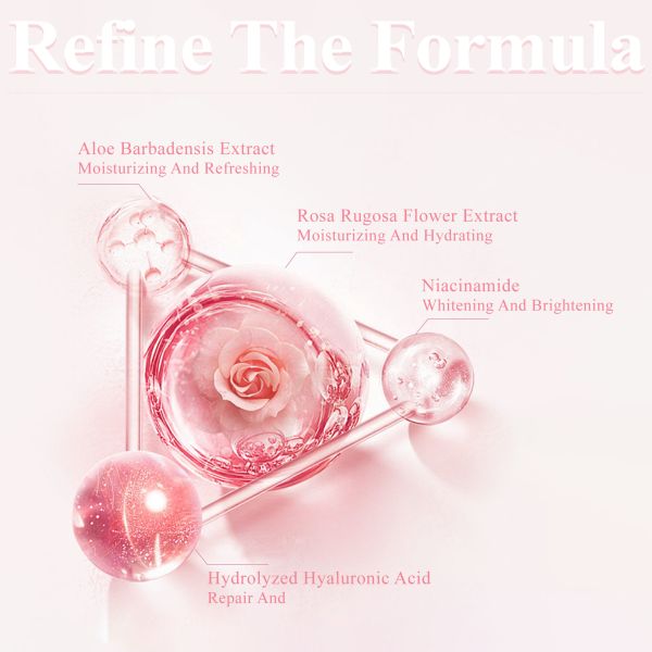 Customized High Quality Organic Facial Moisturizing Toner Spray Products Skin Care Face Care Rose Water Face Skin Toner