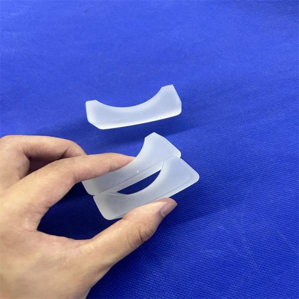 Professional Opaque Shaped Quartz Sheet Custom High Temperature Resistant