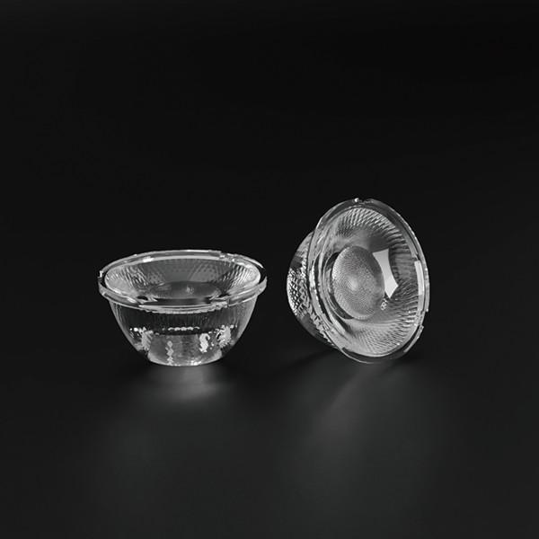 Viewing Angle 24degree Led Optical Lens For Indoor Lighting Match Bridgelux COB