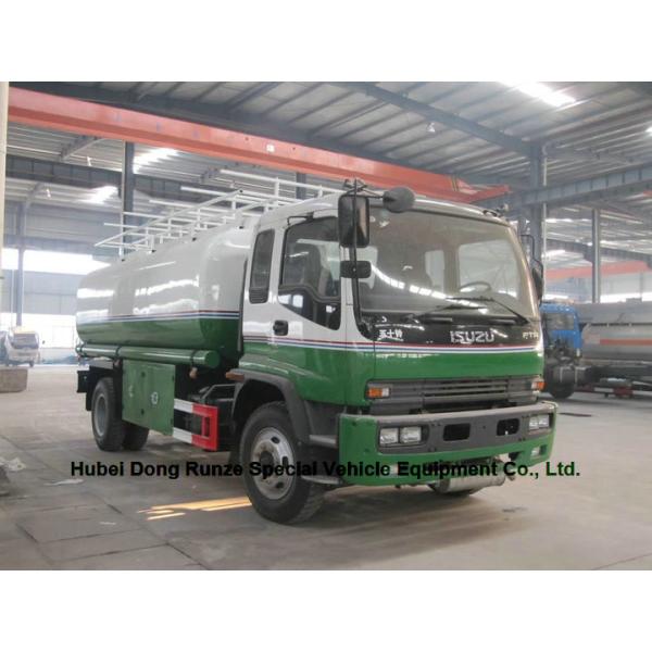 ISUZU oil tanker trucks 16T with Good Quality  fuel pump transport or refuling  oil, diesel, gasoline, kerosene,