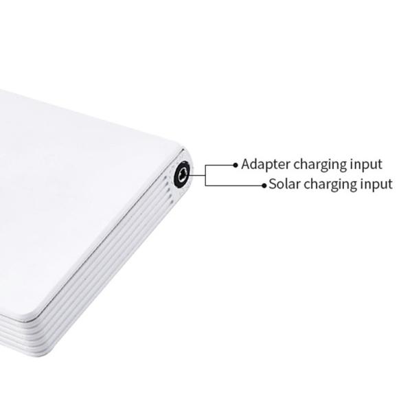Outdoor Solar Power Station Generator 125Wh Lithium Ion Energy System Charging Rechargeable Portable
