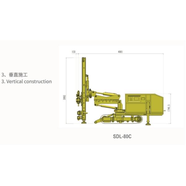 Top Drive Drilling Rigs SDL-80ABC Series - Multifunctional Large Diameter