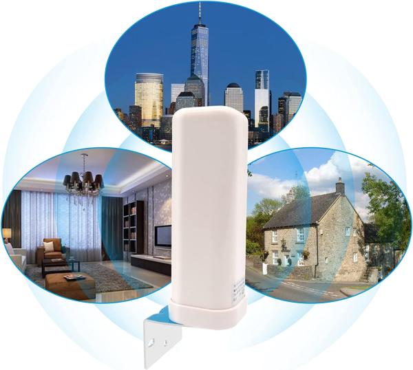 Alto ganho 698 a 2700MHz Banda Larga Barrel Omni OEM 4G 5G Antena Antena Externa para Reforço de Sinal Móvel
