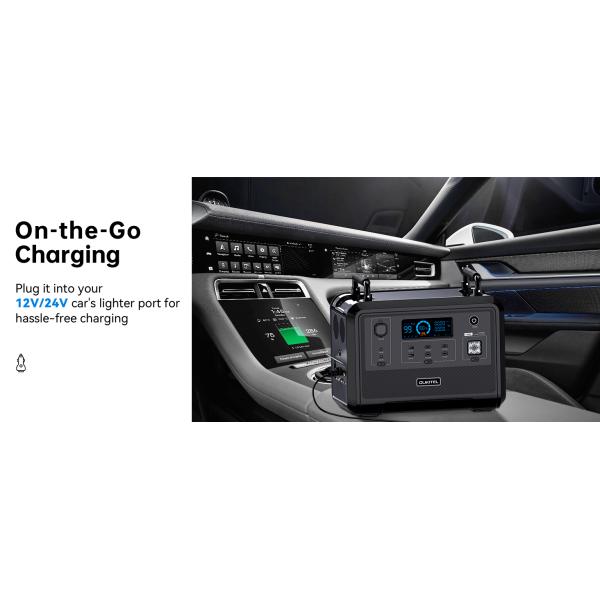 Lifepo4 Power Station 300W 500W 600W 1000W 1200W Portable Power Bank Station Powerstation Camping Home