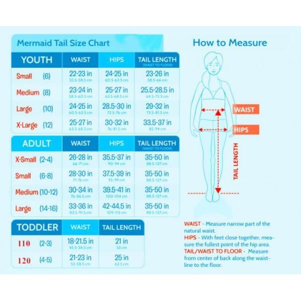 Stretchable Ladies Mermaid Tail Monofin Fin Filpper Cosplay Swimsuit