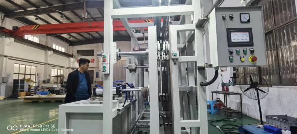 Hydraulic Servo Electric Motion Plastic Tray Hot Plate Welding System