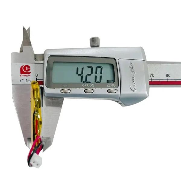Un38.3 443442 Lithium Polymer Battery Pack 3.7v Rechargeable 600mah 640mah