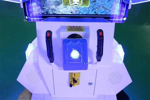 O simulador interativo do movimento caçoa a máquina da arcada com garantia de 1 ano