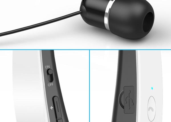 Magnetic Wireless Earphones Earbuds Long Playing Time CSR Chipset Sound