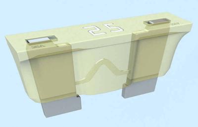 32V amarelo fusível da lâmina de 100 ampères auto, lâmina maxi funde para a auto iluminação