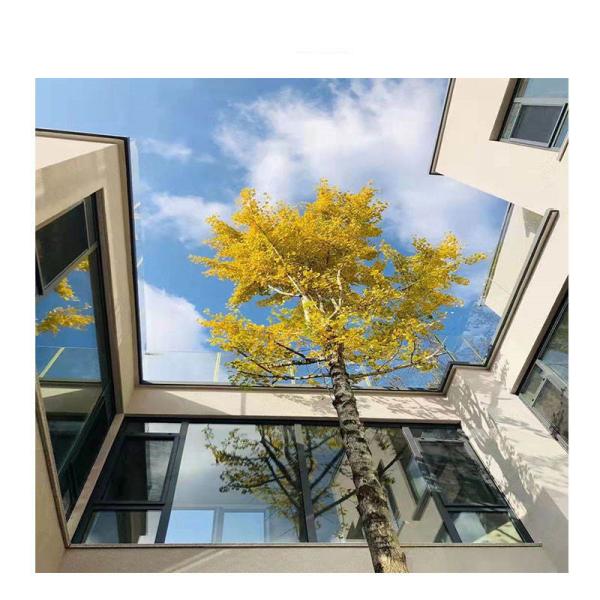 Big Picture Panoramic Aluminum Casement Fixed Window Modern Luxury