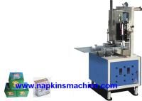 Máquina de embalagem semi automática do tecido facial/máquina de embalagem caixa da caixa