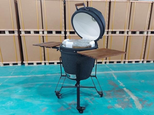 150x78x135cm Charcoal Kamado Grill Spcial Hinge Urban Glaze Compleet