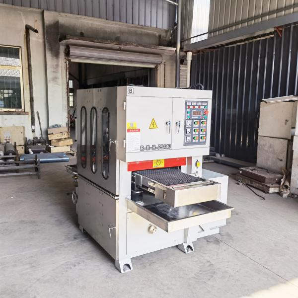 Three sand one round water mill wire drawing machine aluminum plate flat wire drawing machine