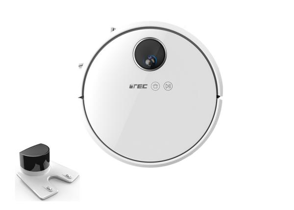 Auto Recharging Robot Vacuum Cleaner With Camera 120 Mins Long Working Time