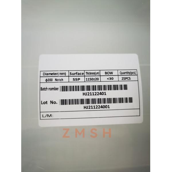 Вафля BF33 сапфира Dia 200mm синтетическая для плиты несущей полупроводника GaAs