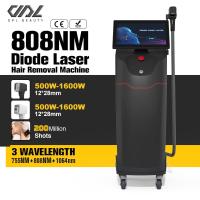 Professional Manufacturer 808nm Diode Laser Hair Removal Machine 500-1000-1200-1600W Hair Remover Device Salon Beauty