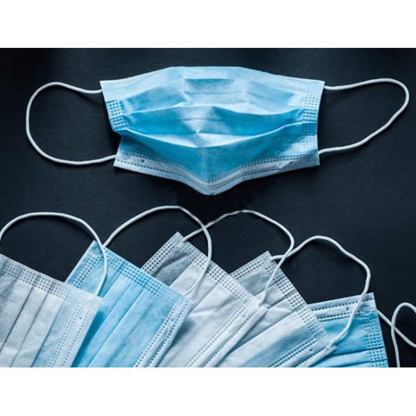 Disposable 3 Ply Safety Protective Durable Earloops High Barrier Dust Proof For Personal Health