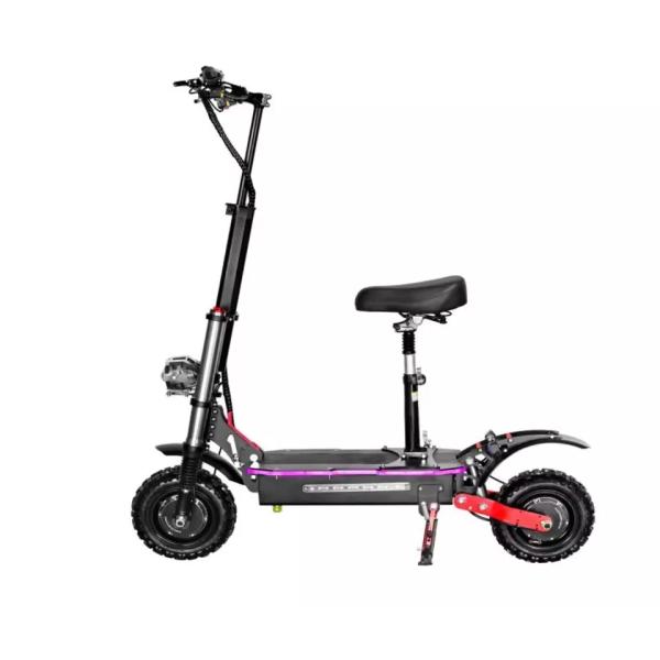 Electric Scooter LCD Display Battery Hidden Dual Motor High Speed Self Balancing E Scooter