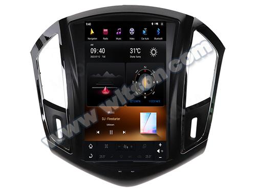 11.8 Screen Tesla Vertical Android Screen For Chevrolet Cruze J300 2012 -2015 Car Stereo