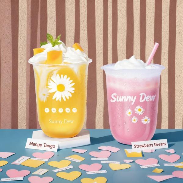 Vasos de plástico transparentes de PLA con forma de U para jugo, té de burbujas y café helado con logotipo personalizado impreso de 12/14/16/20 oz