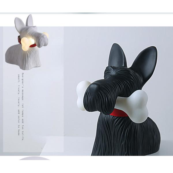 Italy Designer Scotch Dog Pendant Lamp for Living Room Kitchen Bedroom Europe Fancy aesthetic lamp(WH-MTB-276)