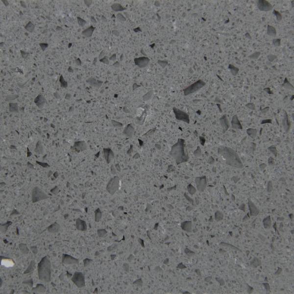 Scratch Resistant Bathroom Quartz Countertops , Stone Kitchen Worktops With Backsplash