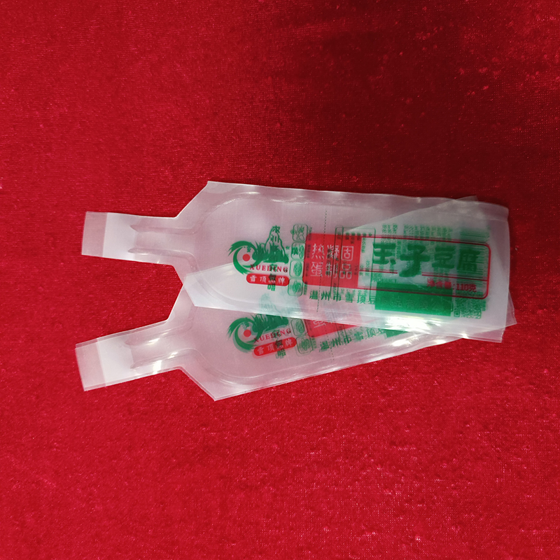 Boilable japanese tofu package Soft Tube Pouch 95g 150g Hot Water Cooking Food Grade
