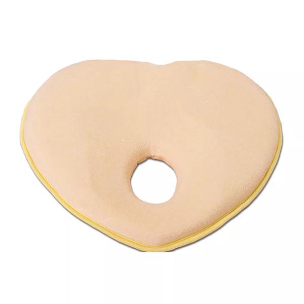 Breathable Customized Color Woven Newborn Infant Sleeping Head Pillow with Memory Foam